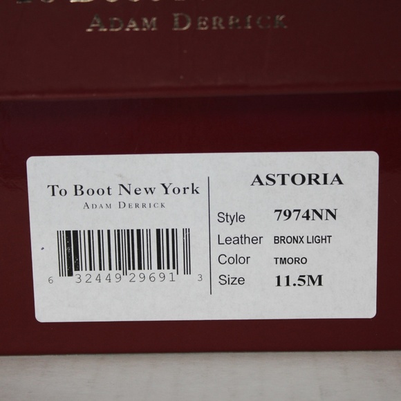 To Boot New York Astoria Boots $450 NEW R982 - Picture 7 of 8